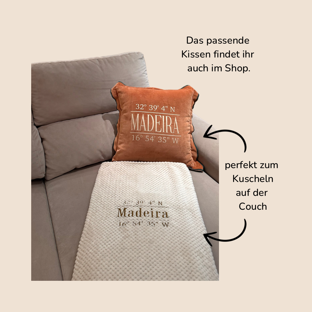 Kuschelige Lieblingsdecke „Madeira“